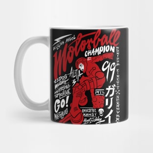 Motorball Alita - red Mug